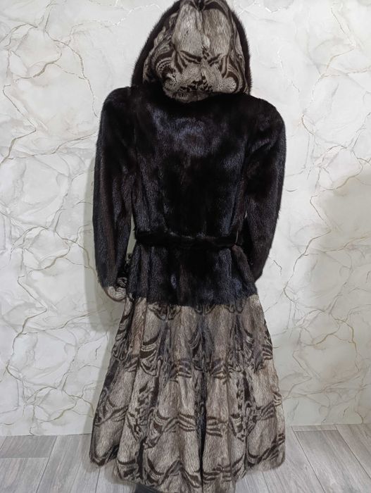 Шуба норковая б.у