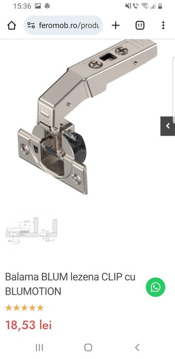 Amortizare blum pt balamale aplicate