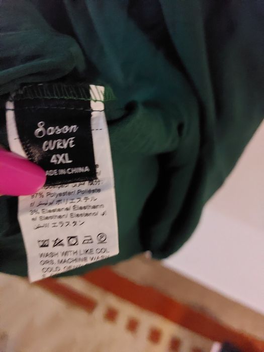 Rochie vară  verde xxl