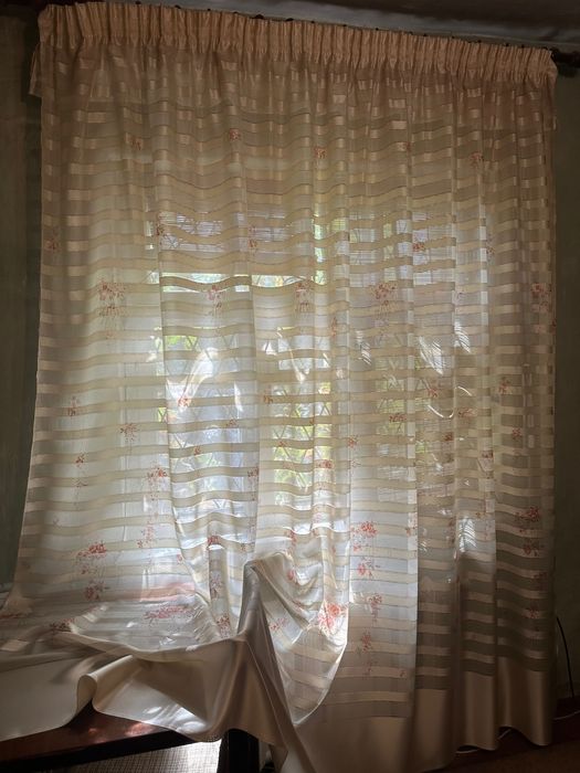 Комплект! Штора + Деревянный Карниз (Италия)