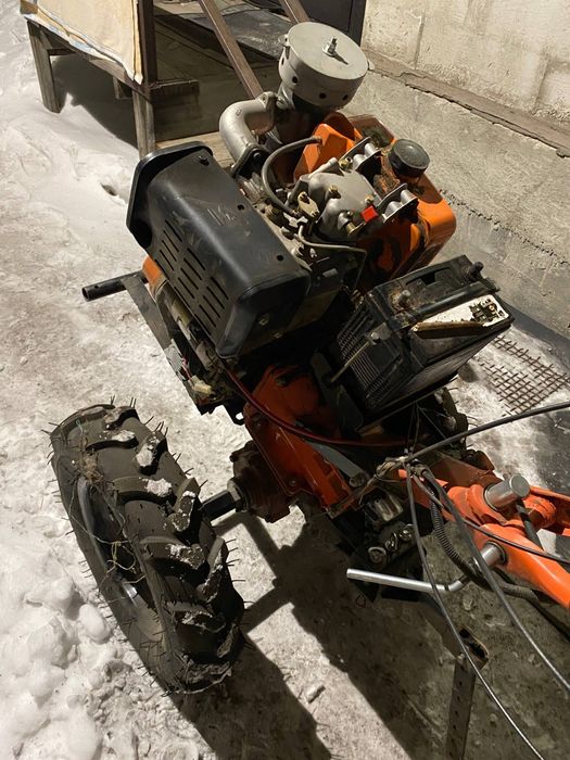 Мотоблок + 2 номера с клиентурой