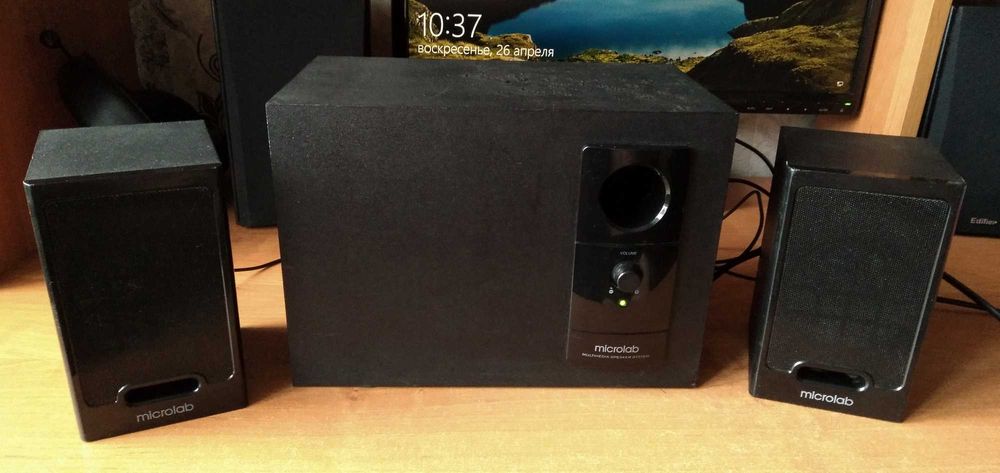 Сабвуфер и колонки для компьютера