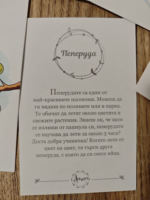 Образователни карти Carrot