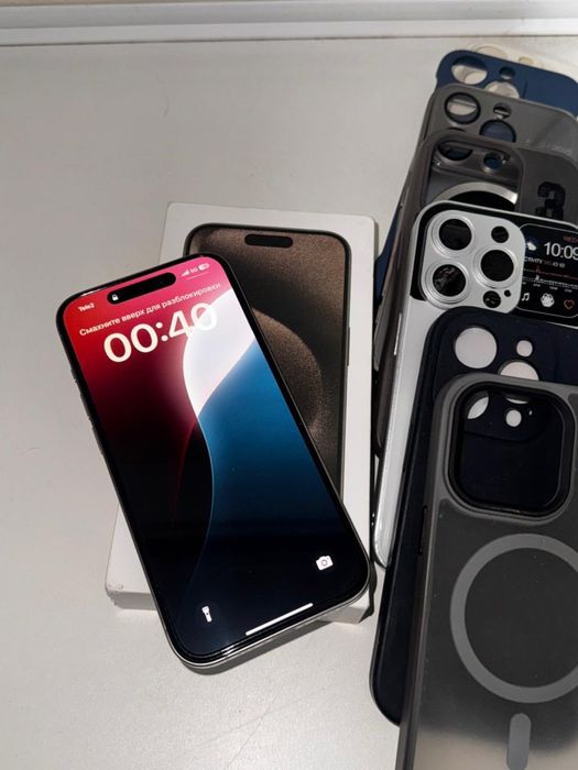 На продаже iphone 15 pro