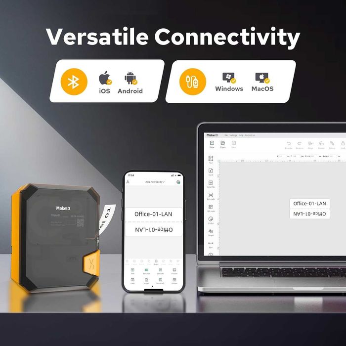 Imprimanta Etichete Makeid P31S Transfer Termic 300dpi Portabila