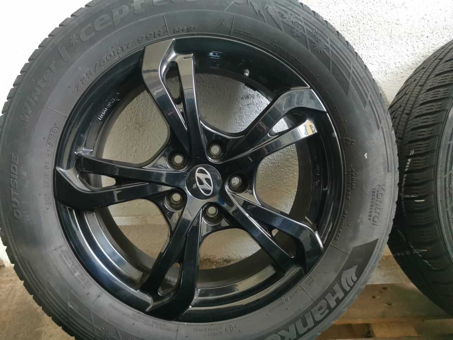 Jante Originale Hyundai Kona / Tucson R 17 cu anvelope de iarna