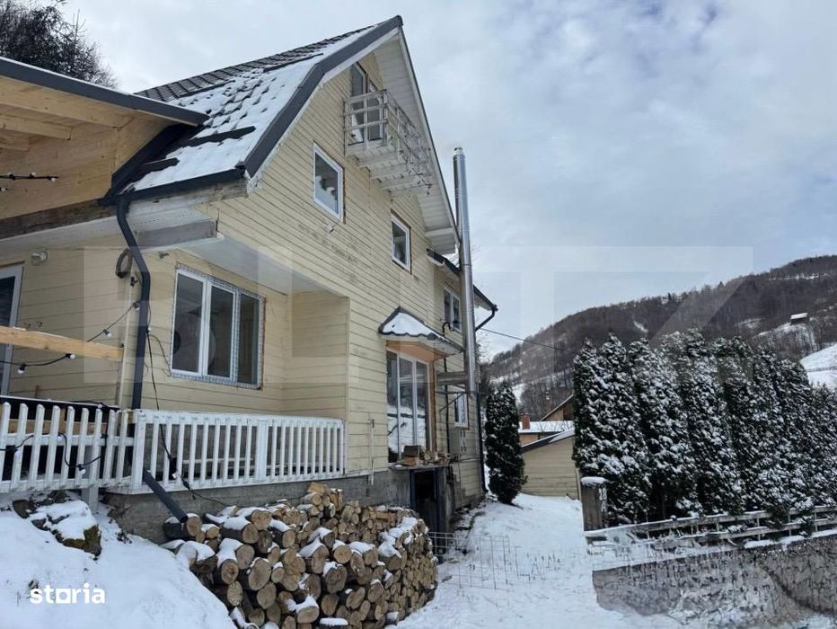 Casa de vacanta, 140 mp, 5 camere, jacuzzi, sauna, Buscat Ski/Muntele
