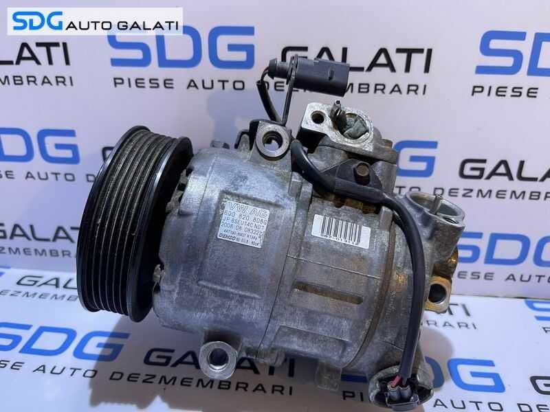 Compresor AC Aer Conditionat Clima VW Polo 9N 1.4 TDI BWB BMS 2005 - 2010 Cod 6Q0820808G [B0079]