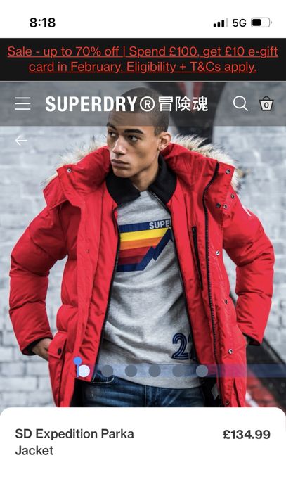 SUPERDRY Expedition Parka Jacket