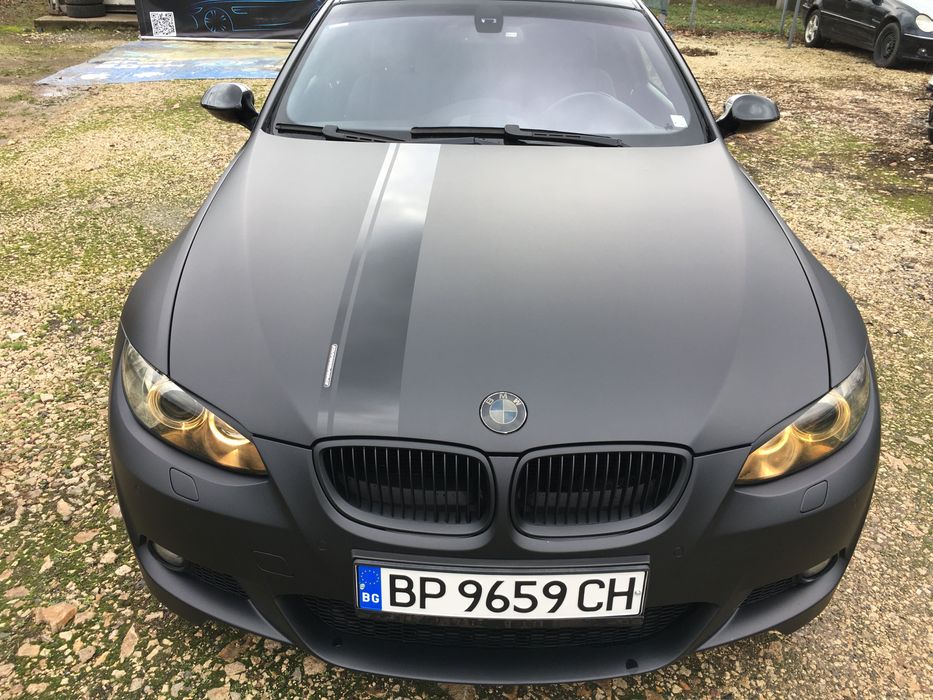 бмв 325 м пакет черен мат