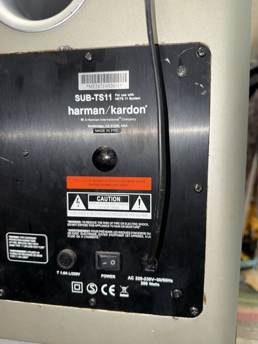 10” Subwoofer Harman Kardon Мощен Sub-Ts11