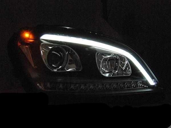 Фарове Мерцедес МЛ 164 2005- 2008 ЛЕД Нови Тунинг Mercedes ML W164 LED