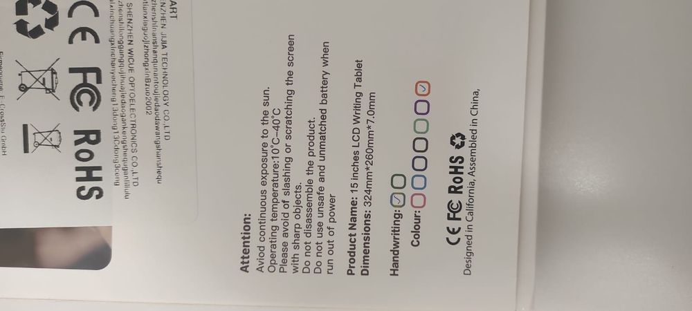 Tableta desen copii 15"