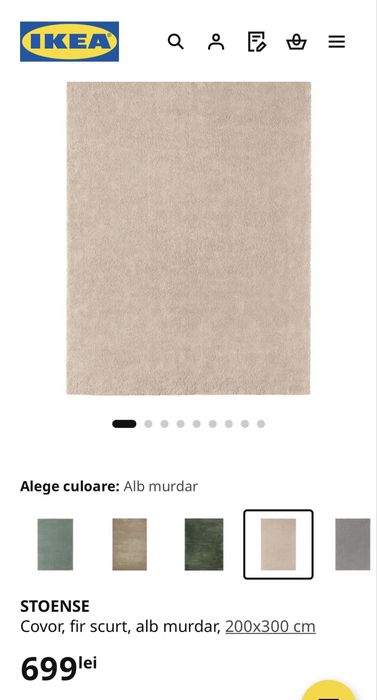 Vand 2 bucati covoare IKEA la SUPER OFERTA