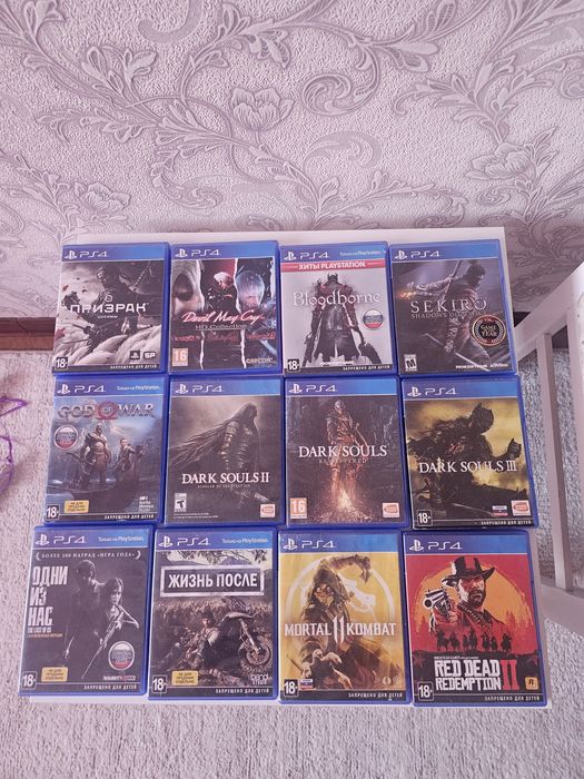 Игры на плейстейшн 4 продам