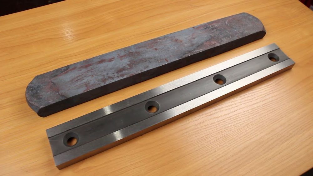 Изготовление гильотинных ножей.Gilotina pichoq ishlab chiqarish 1500mm