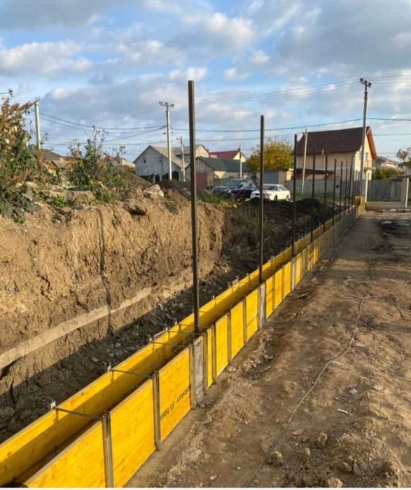 Popi, Panouri cofraje + montanți, Schela,Mai Compactor,Picamer,Carotaj