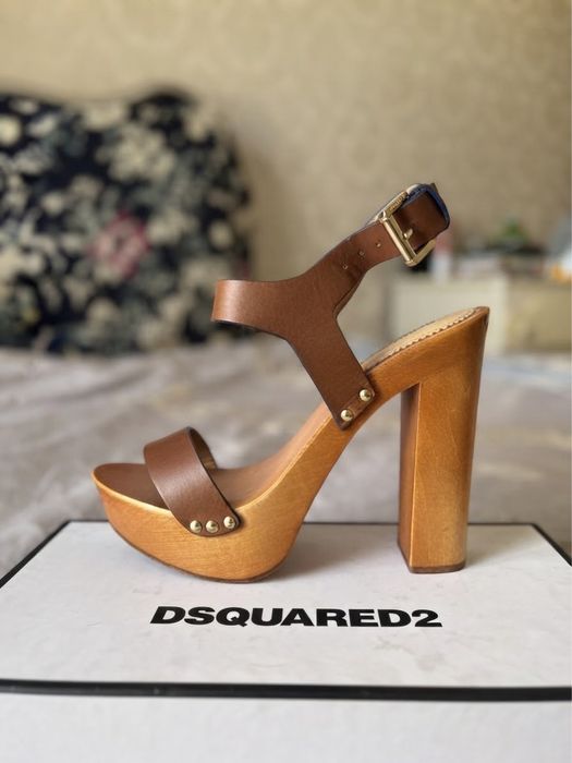 DSQUARED2 босоножки на платформе и каблуке