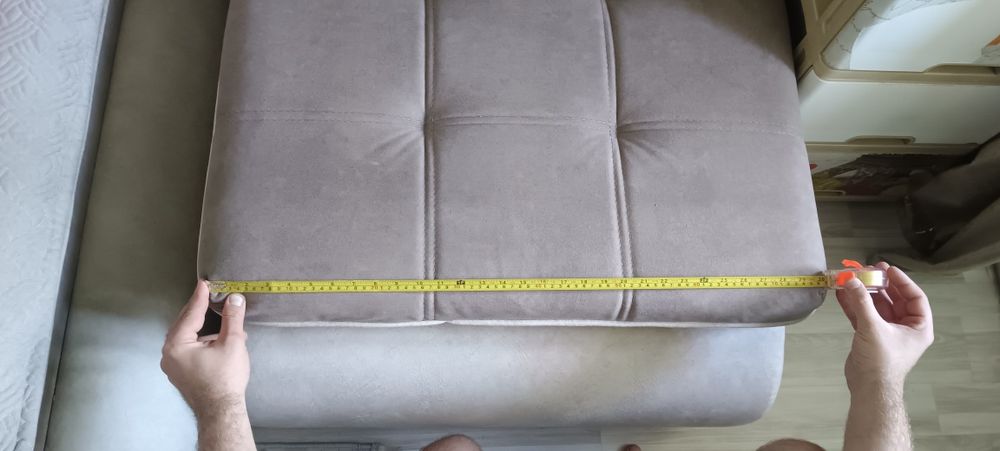 Пуфик от  дивана