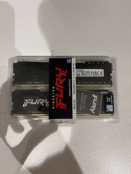 32GB ram DDR4 3200MHz Kingston Fury Beast
