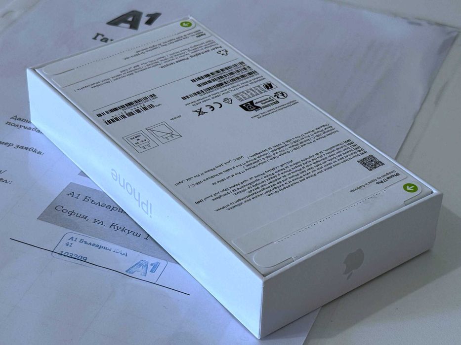 Бартер! Чисто НОВ! 24м.Гаранция. iPhone 17 Pro Silver (Бял)