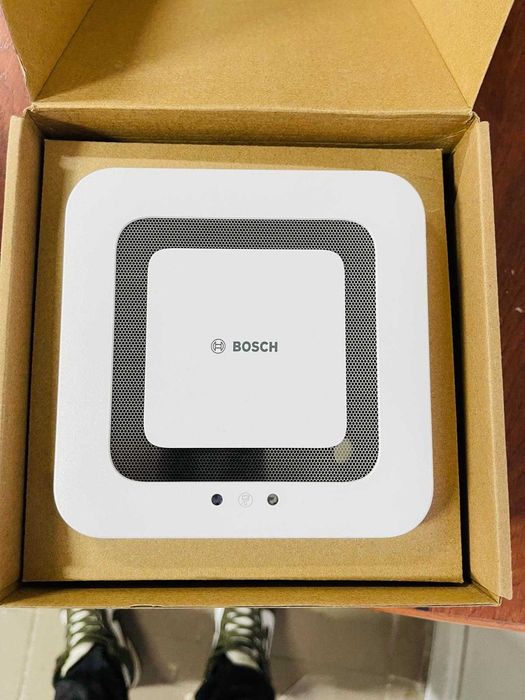 Detector de fum Bosch Twinguard cu masurare a calitatii aerului