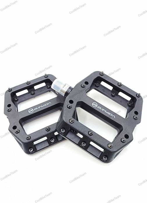 Pedale MTB pe rulmenti Briviga PDL-3926 Nylon cu cui schimbabile