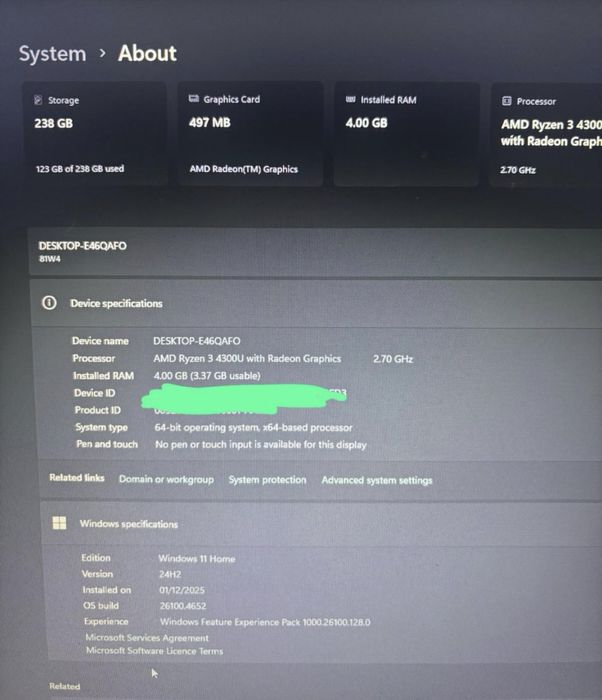 Lenovo Laptop IdeaPad3