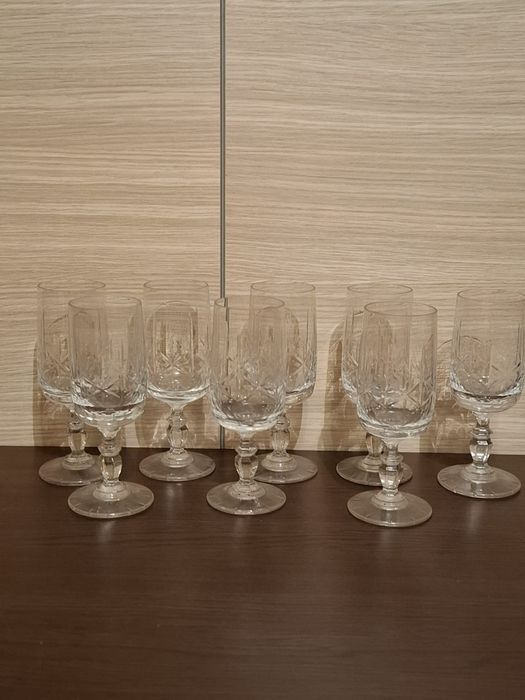 8 pahare Gherla Cristal