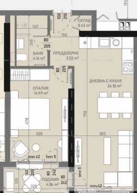 Продава 2-СТАЕН град София, Банишора