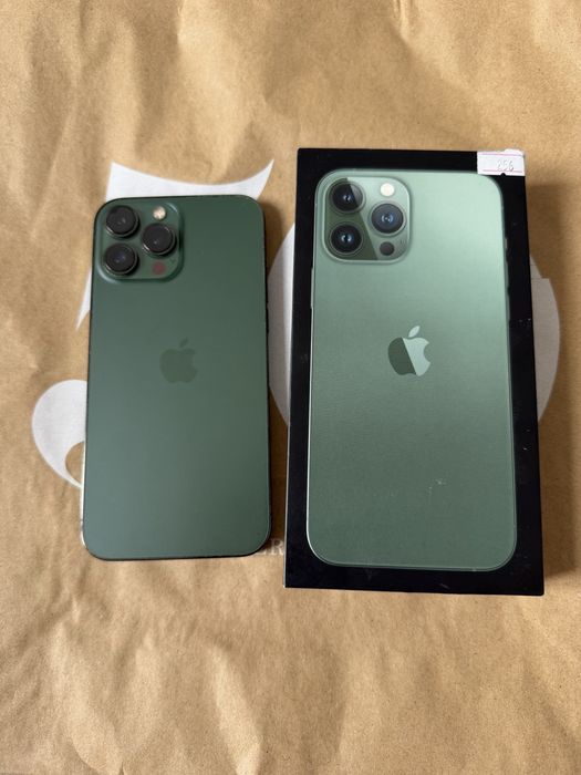 Iphone 13 pro max зеленый 256гб