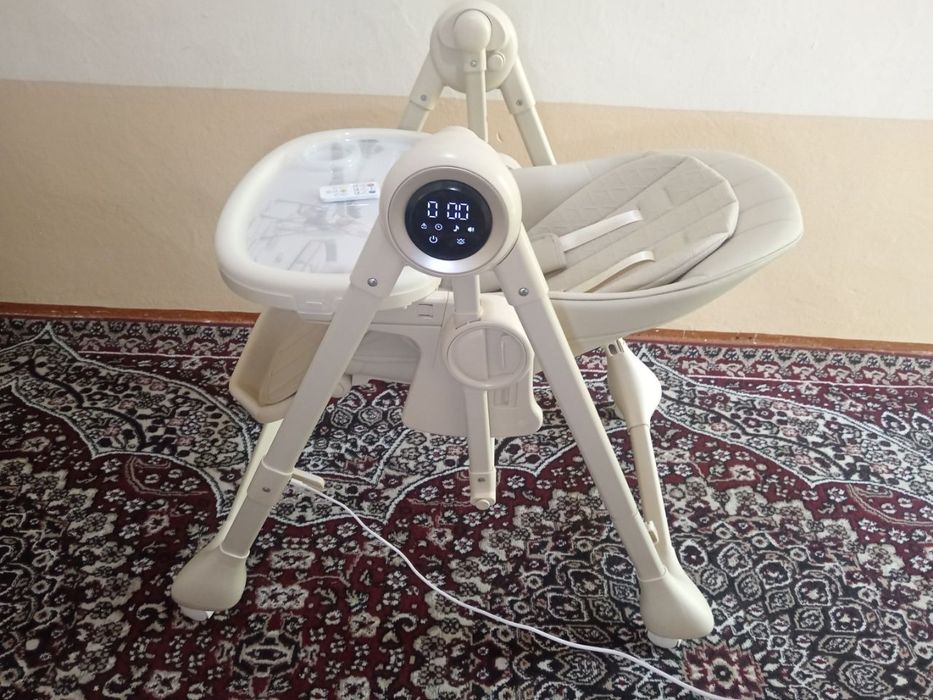 Kidilo C 810 elektr tebratgich va ovqatlanish Stuli Детский стульчик.