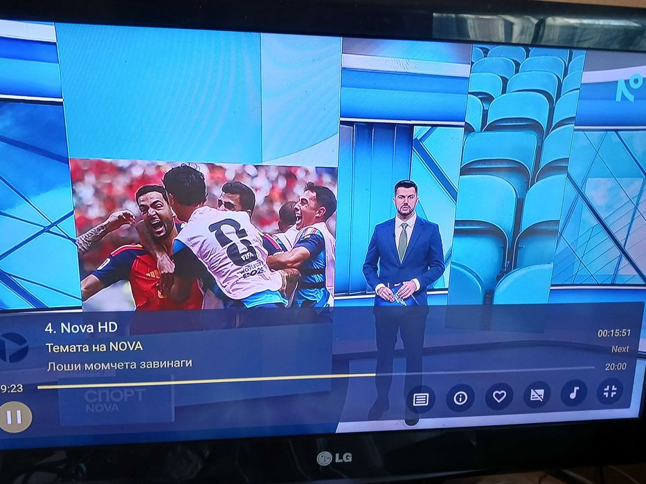 Продавам EON Tv Box модел KNSTB02 с безплатна телевизия