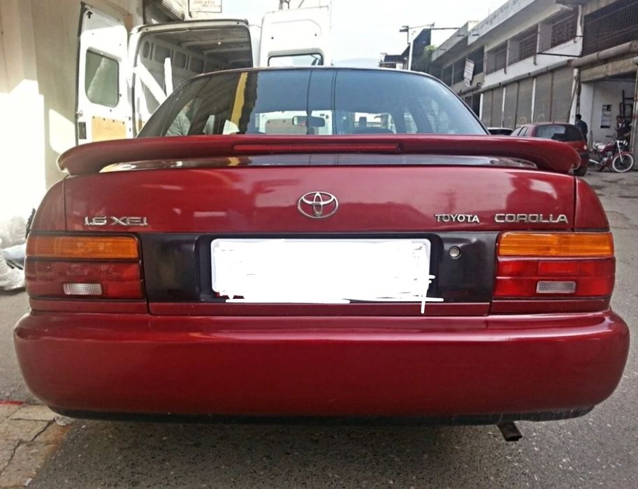 Спойлер TOYOTA Carolla Е80 E90 Original foha/MS Design