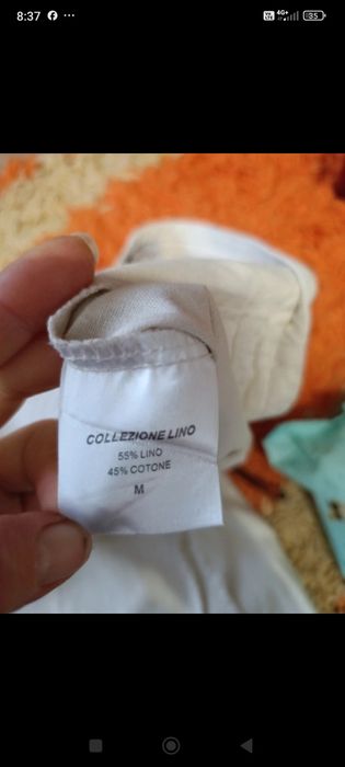 Fustă lungă Speccio din Bumbac și In Nouă