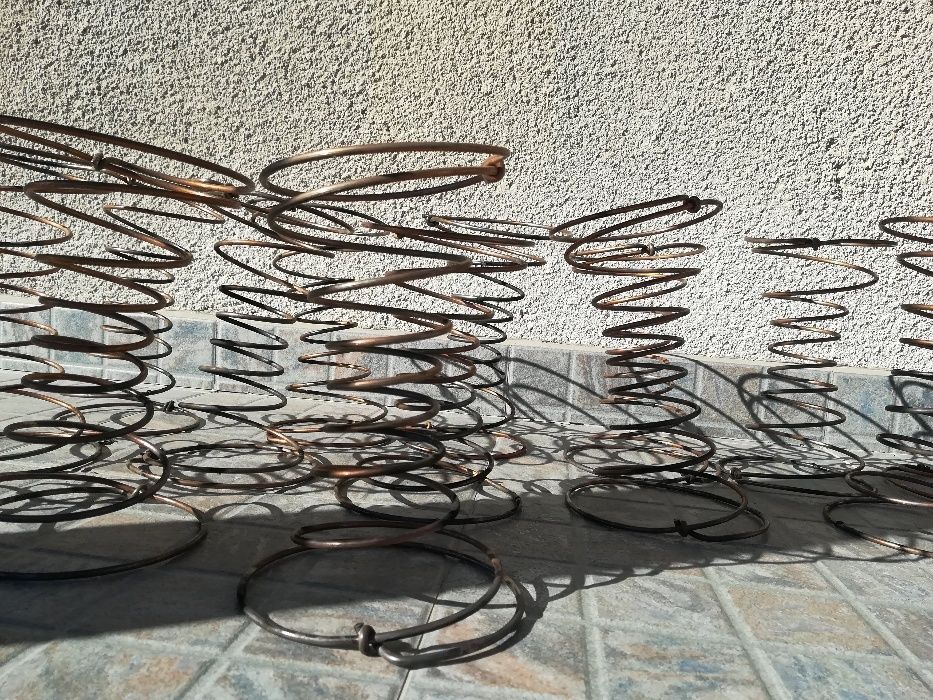 Големи винтидж пружини за декорация, арт проекти, шаби шик