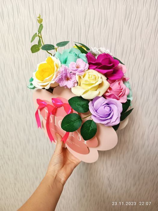 Мыльные розы в наличии