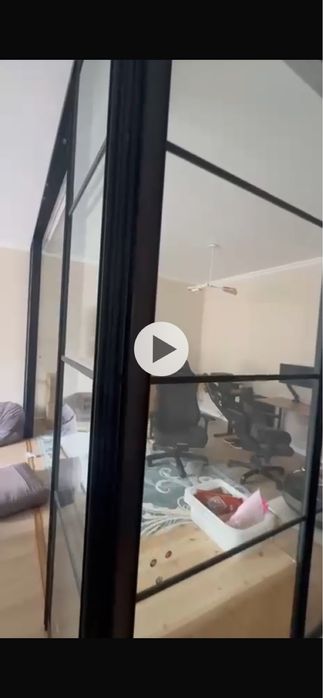 Продается перегородка стеклянная