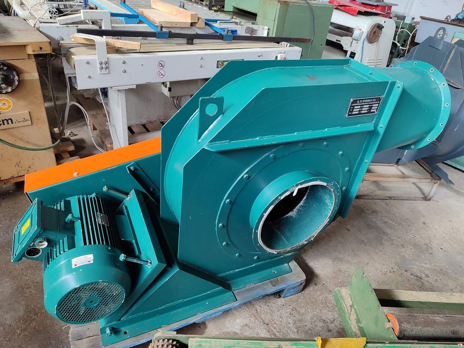 Немска аспирация тип охлюв 15 kw.дебит 9300