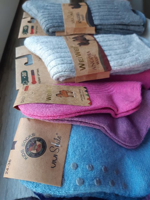 Sosete de lana angora