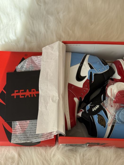 Air Jordan 1 Retro High Fearless UNC Full Box Verificare Colet 35,5-45