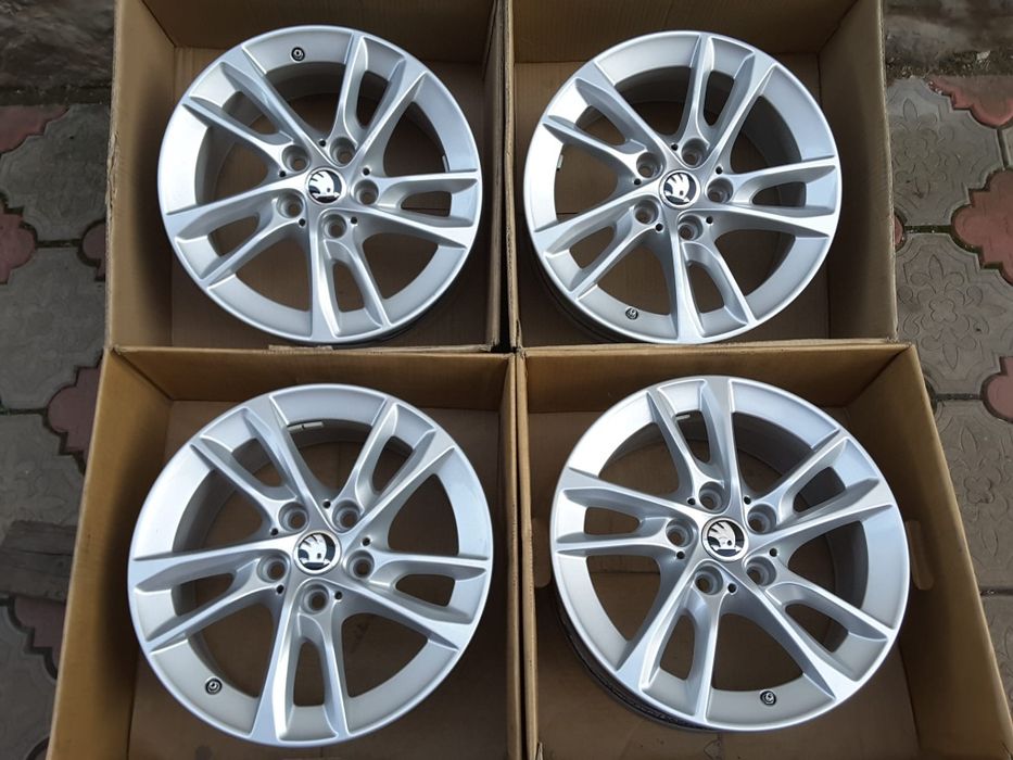 jante aliaj 16; 5x112; Skoda Octavia 3, Octavia 4, Yeti