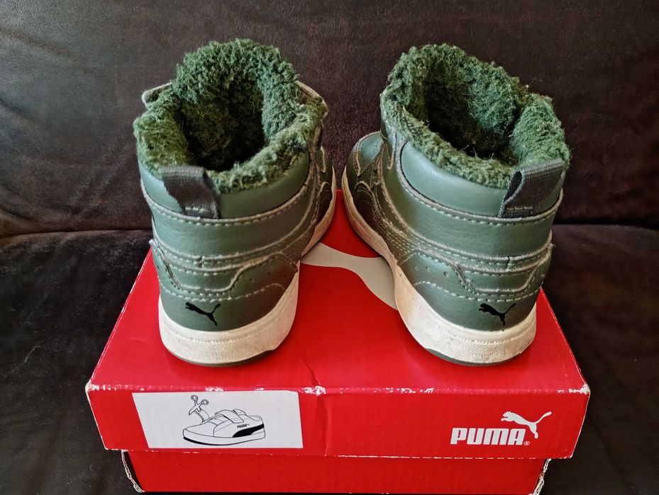 Детски зимни обувки Puma Rebound Joy Fur 21