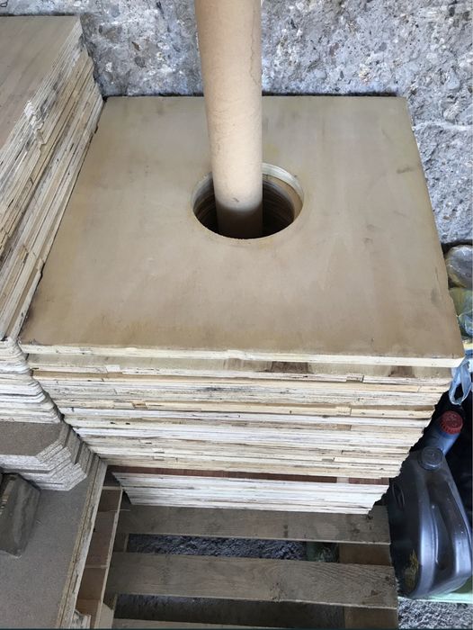 Плоскости от шперплат с отвор ф110