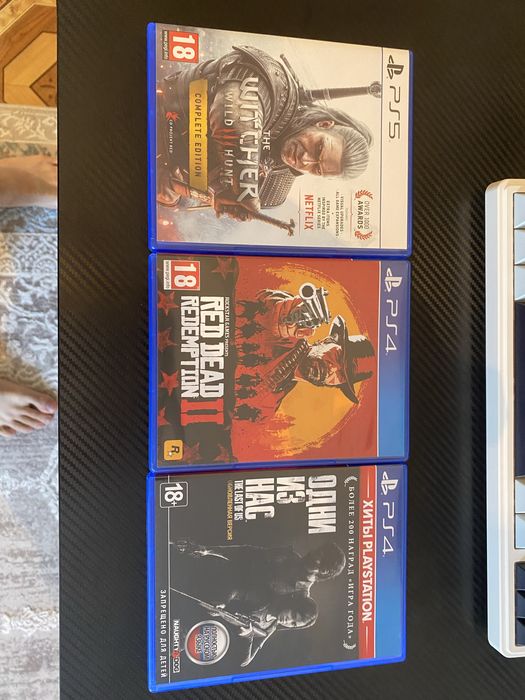 Диски игры на PS4-PS5