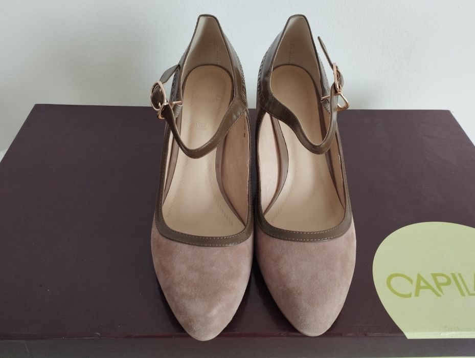 Продам туфли замша с кожей