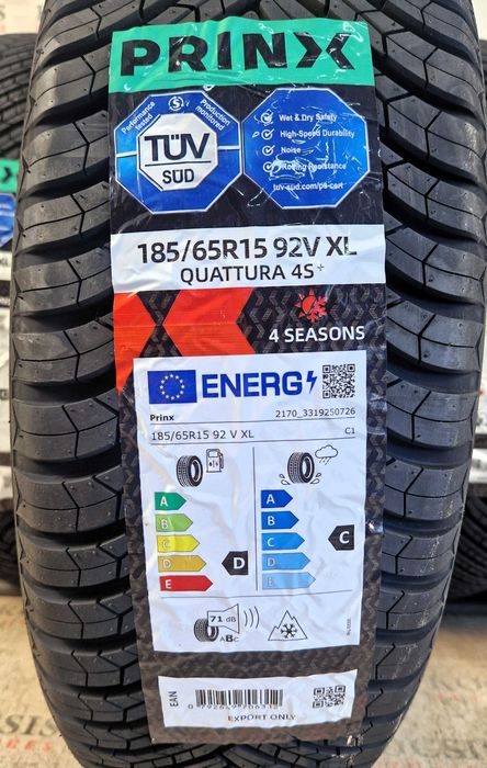 Anvelope noi all season 185 65 15 PRINX