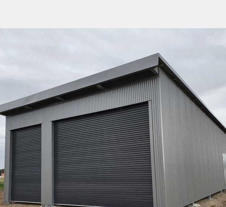 Garaje ajuto pe structura metalica