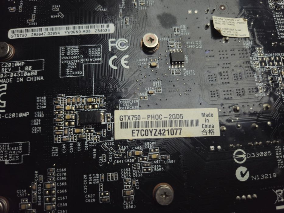 Nvidia gtx 750 2gb ddr5 ASUS