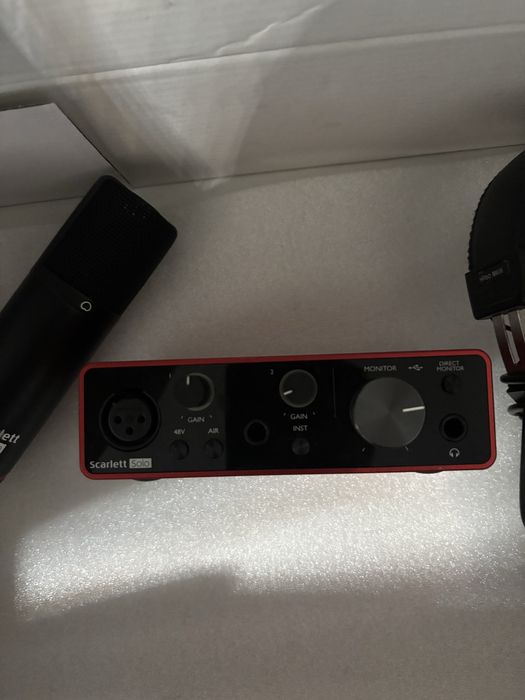 Focusrite Scarlett Solo Studio Gen 3
